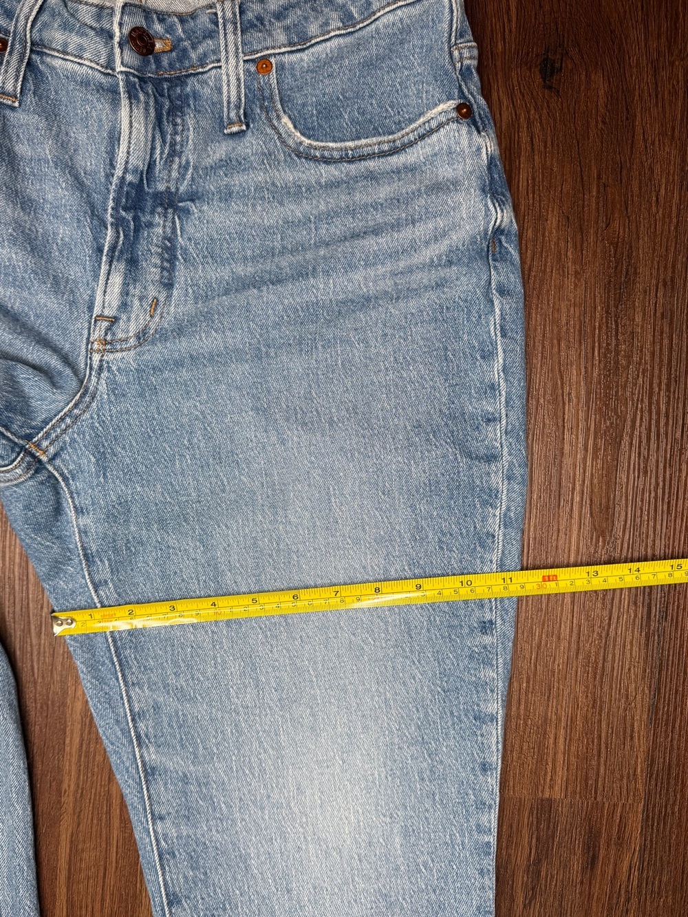 Madewell Curvy Perfect Vintage Jean Banner Wash 30P - Picture 12 of 14